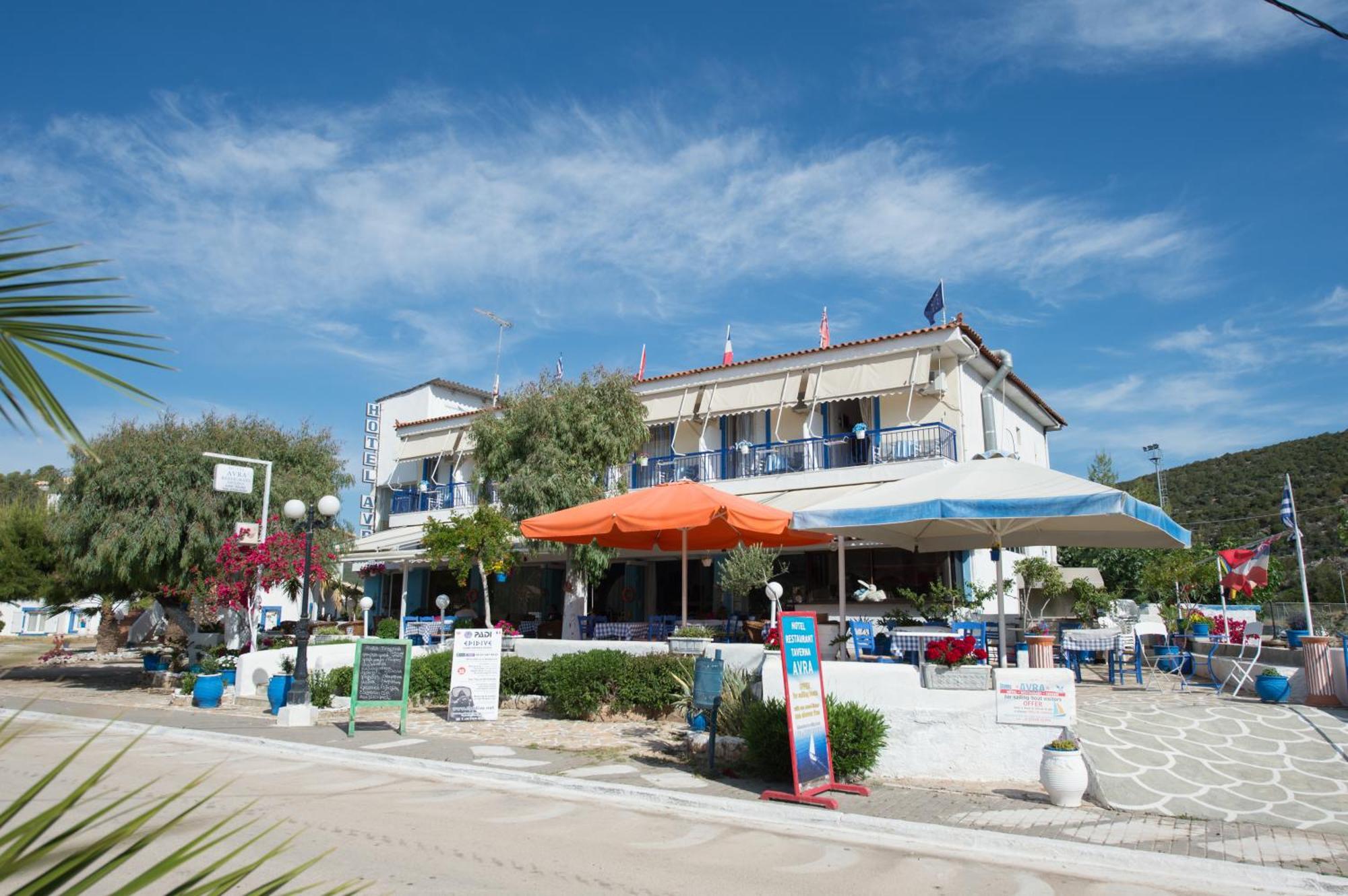 Hotel Avra Néa Epidavros Exterior foto